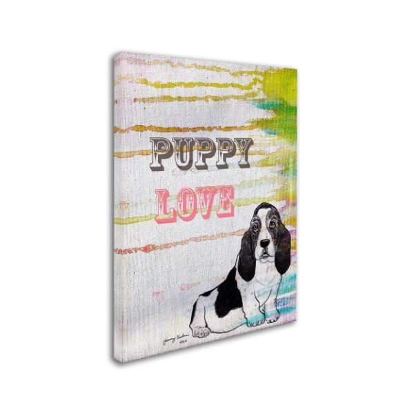 Tammy Kushnir 'Puppy Love' Canvas Art,35x47